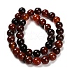 Dyed Natural Agate Beads Strands G-G203-10A-10mm-3