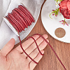 SUNNYCLUE 1 Roll Round Braided Cowhide Cords WL-SC0001-01A-3