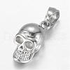 316 Surgical Stainless Steel Pendants STAS-P039-107M-3
