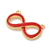 Brass Enamel Pendants KK-I276-21G-3