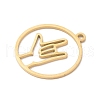 304 Stainless Steel Pendants STAS-Z131-01B-G-2