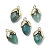Natural Green Aventurine Pendants G-U019-03A-09-1