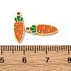 304 Stainless Steel Enamel Pendants STAS-U060-01G-02-3