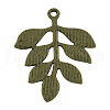 Tibetan Style Alloy Pendants TIBEP-R304-027AB-LF-2