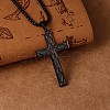 Stainless Steel Cross Pendant Necklaces CL9697-3-1