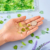 320Pcs 8 Style Transparent Acrylic Pendants TACR-TA0001-18-7
