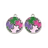Alloy Enamel Pendants ENAM-J650-02P-02-3