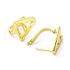 Brass Letter Stud Earrings for Women EJEW-A038-01A-G-2
