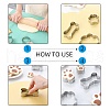 304 Stainless Steel Cookie Cutters DIY-E012-29-3