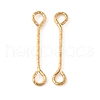 Ion Plating(IP) 316 Surgical Stainless Steel Eye Pins STAS-M316-01B-G-2