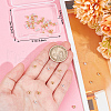 Beebeecraft 80Pcs 2 Colors Brass Beads KK-BBC0013-05-3