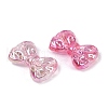 UV Plating Transparent Acrylic Beads MACR-L007-04B-2