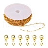 DIY Chain Bracelet Necklace Making Kit DIY-YW0005-92G-1