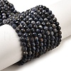 Natural Sapphire Beads Strands G-G259-D06-4mm-2