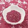 Transparent Colours Luster Glass Seed Beads SEED-S042-17B-02-2