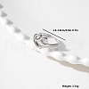 925 Sterling Silver Hollow Heart Adjustable Cuff Open Rings for Women IH8373-2-2