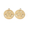 Ion Plating(IP) 304 Stainless Steel Pendants STAS-B031-27G-2
