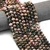 Natural Rhodonite Beads Strands G-P573-A27-01-1