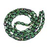 Electroplate Glass Beads Strands EGLA-S193-01A-B-2