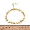 Rack Plating Brass Ball Chain Bracelets for Women X-BJEW-G676-01C-G-5