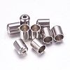 Tarnish Resistant 304 Stainless Steel Cord Ends X-STAS-F117-55P-4mm-1