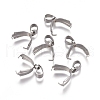 Tarnish Resistant 304 Stainless Steel Ice Pick Pinch Bails STAS-E482-04P-2