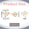 SUNNYCLUE 100Pcs Rack Plating Alloy Pendant FIND-SC0012-66-2