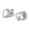 Non-Tarnish 201 Stainless Steel Charms STAS-K259-10P-2