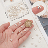 Beebeecraft Brass Crimp Beads Covers FIND-BBC0015-79C-3
