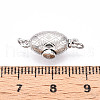 925 Sterling Silver Box Clasps STER-T007-135P-3