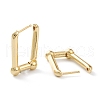 Brass Huggie Hoop Earrings EJEW-A056-32G-2