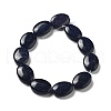Synthetic Blue Goldstone Beads Strands G-P528-M02-01-3