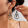 Alloy Dangle Earrings FS-WG12E90-02-1