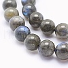 Natural Labradorite Beads Strands G-O166-08-8mm-3