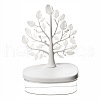 Plastic Tree Earring Display Racks with Trays PW-WGAFB40-03-2