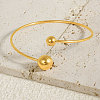 304 Stainless Steel Cuff Bangles JW3616-2-3