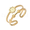 304 Stainless Steel Cuff Rings RJEW-P150-13G-4