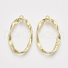 Alloy  2-Loop Link Pendants PALLOY-S121-114-1