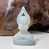 Opalite Carved Yoga Goddess Figurines PW-WG59957-01-1