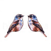 Epoxy Resin Pendants RESI-N045-01A-1