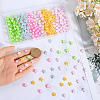SUNNYCLUE 360Pcs 6 Styles Opaque/Transparent Acrylic Bead OACR-SC0001-91-3
