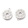 201 Stainless Steel Charms STAS-A047-07P-2