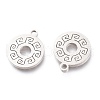 Non-Tarnish 201 Stainless Steel Charms STAS-A047-07P-2