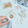 Unicraftale 150Pcs 304 Stainless Steel Ball Head Pins STAS-UN0058-93E-G-5