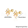 S925 Sterling Silver Rhombus Stud Earrings QJ5741-1-2