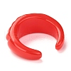Acrylic Cuff Rings RJEW-M137-03C-2