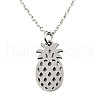 Non-Tarnish 201 Stainless Steel Pendant Necklaces NJEW-T009-JN137-40-1-1