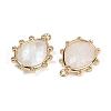 Natural Moonstone Faceted Pendants G-K347-06G-05-2