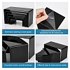 5Pcs 5 Sizes Opaque Acrylic Display Risers ODIS-WH0002-43B-4
