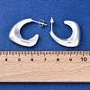 304 Stainless Steel Stud Earrings EJEW-A125-35S-5